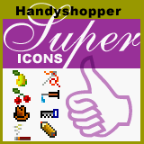 Handyshopper Super Color Icons downloadable Software