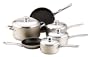 Farberware Cook 'n' Ease 10-Piece Cookware Set, Champagne