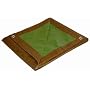 Dry Top 112207 12-by-20-Foot Full Finish Size Tarp, 5-Millimeter, 2.9-Ounce, Brown/Green Reversible