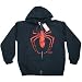Search : Spider-Man "Venemous" Spider Logo Zip Front Hooded Sweatshirt