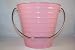Metal Bucket Pink