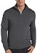 Red Moon Men's 100% Merino Wool Long Sleeve Half Zip Pullover Sweater