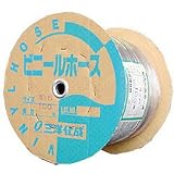 サンヨー　透明ホース６×８　１００ｍドラム巻 TM-68D100T