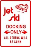 JET SKI PARKING water boat transport New sign