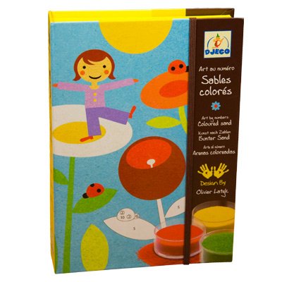 Childrens Toyshop  Toys : In a Garden Colored Sand Kit