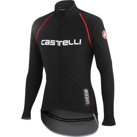 Castelli Gabba Convertibile Jacket - Men's Black/Reflective Silver, XL - Men's On Sale