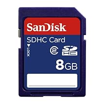 SanDisk 8GB SDHC Secure Digital Card