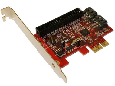 Koutech Serial ATA 6Gb/s (SATA 3) & ATA/133 Combo PCI Express (x1) Card