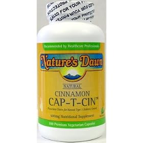 Cap-T-Cin Natural Cinnamon Capsules