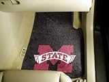 Mississippi State University Bulldogs Logo Car Mats 2 Piece Front