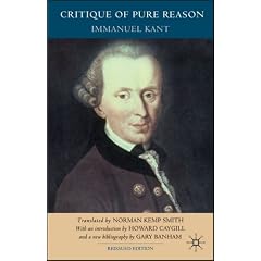 Critique of Pure Reason, Second Edition