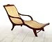 Teak Capri Lounger Wicker