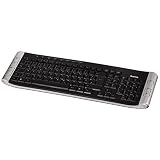 Hama - Clavier Multimedia Sans Fil - Noir & Silver