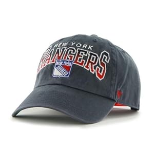NHL New York Rangers Wingman Clean Up Snapback Adjustable Cap, One Size, Navy