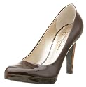 Jessica Simpson Women's Ladonna High Heel Pump,Saddle Patent,5.5 M