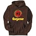 Hoodie Mens Brown 