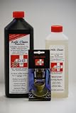 Produkt-Bild: SHB Swiss Vollautomaten Set Premium (Entkalker, Milchschaumreiniger, Kaffeefettreinigungstabletten)