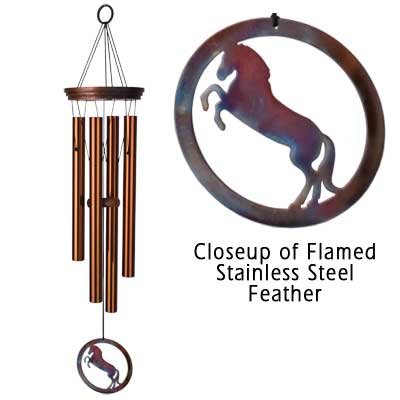 Woodstock Equestrian Spirit 26.5-Inch Wind Chime Woodstock Equestrian Spirit 26.5-Inch Wind Chime