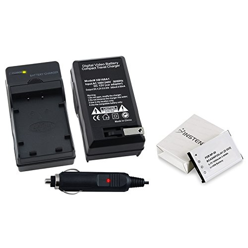 eForCity NP-20 BATTERY+CHARGER Compatible with CASIO EXILIM EX-Z75 Z77 S770