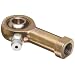 Boston Gear HF4G Self-Aligning Bearings, Right Hand with Lubricator, Female Type , 0.250" Bore, 2250 pounds Ultimate Static Load