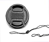 EzFoto 72mm center pinch snap-on lens cap for Nikon lens