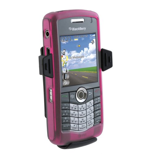 Speck Products BB8120-PNK-SEE BlackBerry Pearl 8120 See Thru Case (Pink)