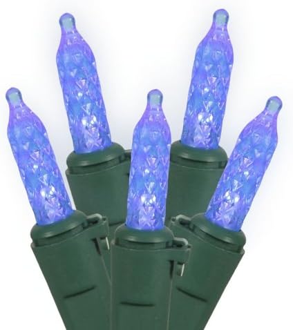 100 Blue LED Net Mini Light Set