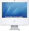 Apple iMac Desktop with 17" Display MA199LL/A (1.83 GHz Intel Core Duo, 512 MB RAM, 160 GB Hard Drive, SuperDrive)