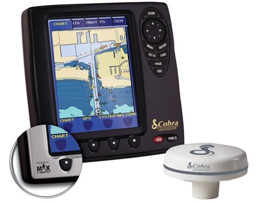 Cobra MC 600 Cx Marine GPS Chartplotter with External Antenna