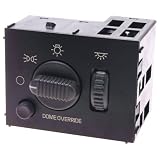 ACDelco D1534G Headlight and Dimmer Switch Assembly with Domelight Override by ACDelco