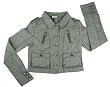 Women's Olive Drab Vintage Military-Style Jacket - Available in 5 Sizes