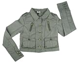 Women's Olive Drab Vintage Military-Style Jacket - Available in 5 Sizes