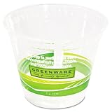 Savannah Supplies Inc. : Plastic Cup, 16oz, Clear -:- Sold as 2 Packs of - 50 - / - Total of 100 Each