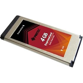 Pretec 4GB Multi Level Cell 34 Pin Express Card with 256-bit AES Encryption