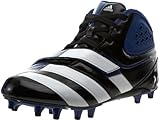 IMAGE OF adidas Men's Malice Fly Football Cleat,Black/White/Collegiate Royal,10.5 M US