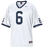 Nike Penn State Nittany Lions #6 Youth White Football Jersey (L=16-18)