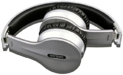 Designer Fashion Headphones RHYTHMZ PRO HD On Ear Headphones (Silver)