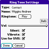mRing downloadable Software