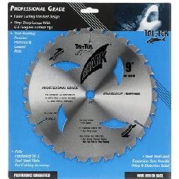 Shark Pro-series 9 X 30 Tooth Carbide 30T Thin Kerf ATB Combination Circular Saw Blade by Shark Pro-series