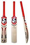 SG VS319 Xtreme English Willow Cricket Bat, Full Adult Size Short Handle, Medium Weight