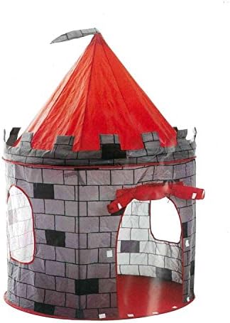 Girl's Pink Princess Castle Play Tent by Pockos - Indoor / Outdoor (Good Knight Tent)