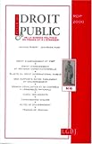 Revue Du Droit Public Et De La Science Politique En France Et A L Etranger