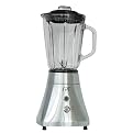 Sunpentown Stainless Steel Blender with Square Glass Jar