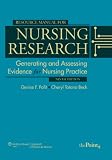 Resource Manual for Nursing Research: Generating and Assessing Evidence for Nursing Practice