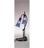 Meyda Tiffany 2 Ly Lily Blue 13064