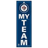 ATLANTA THRASHERS OFFICIAL LOGO 4"X13" WOOD SIGN