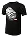 URBANCREWS Mens Hipster Hip Hop Roll of Money T-Shirt Black Large