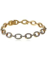 Juicy Couture Gold Pave Luxe Link Bracelet, 7.5"