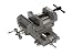 Palmgren 30801 CV80 Cross Vise, 8.0-Inch