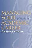 Review Allen & Unwin Academic  / Managing your academic career